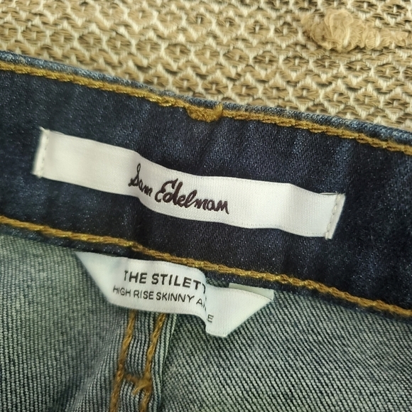Sam Edelman "The Stiletto" High Rise Skinny Ankle Jeans - Picture 7 of 11